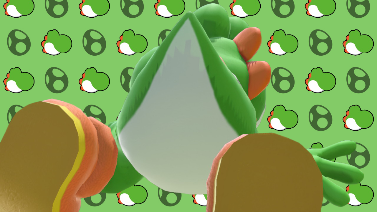 Sticker - Yoshi Egg Butt - Monster