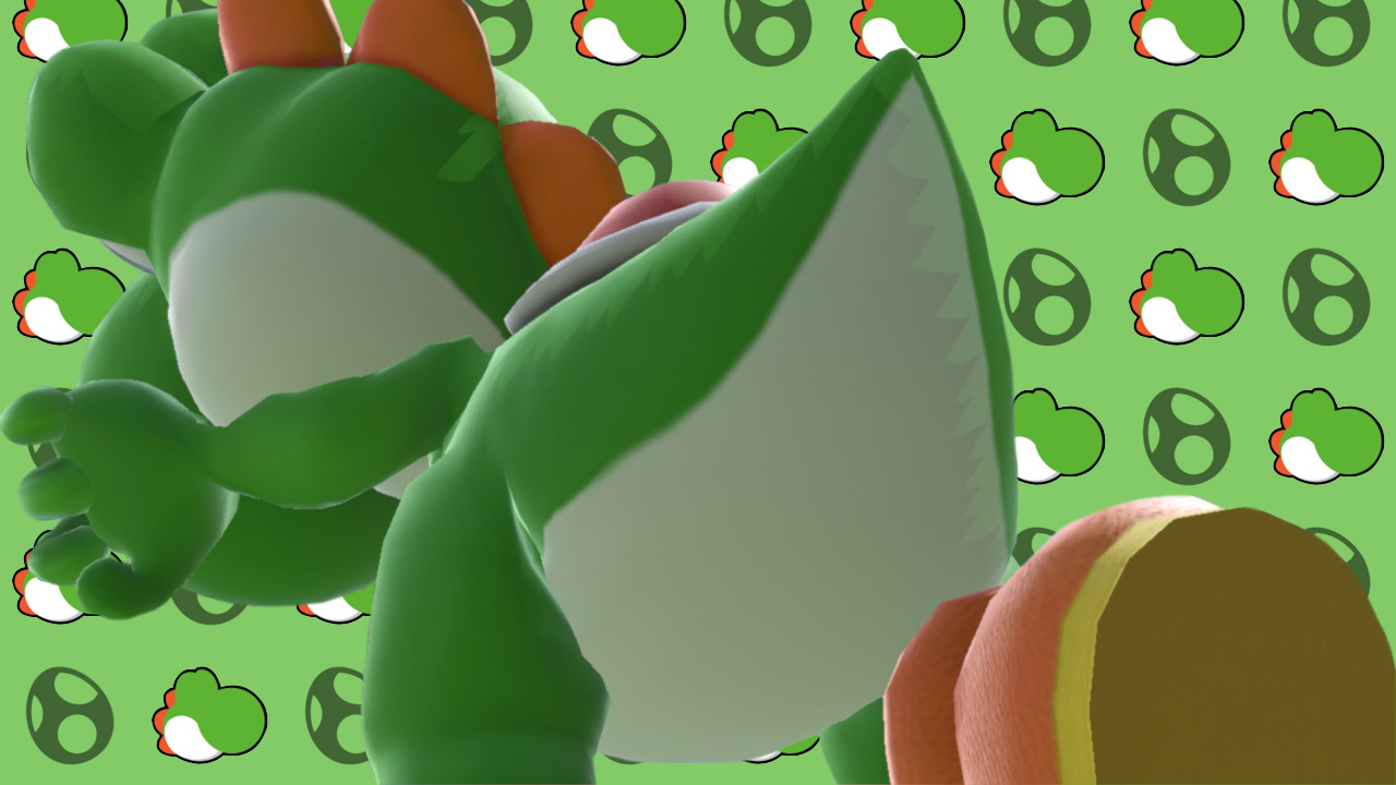 Sticker - Yoshi Egg Butt - Monster