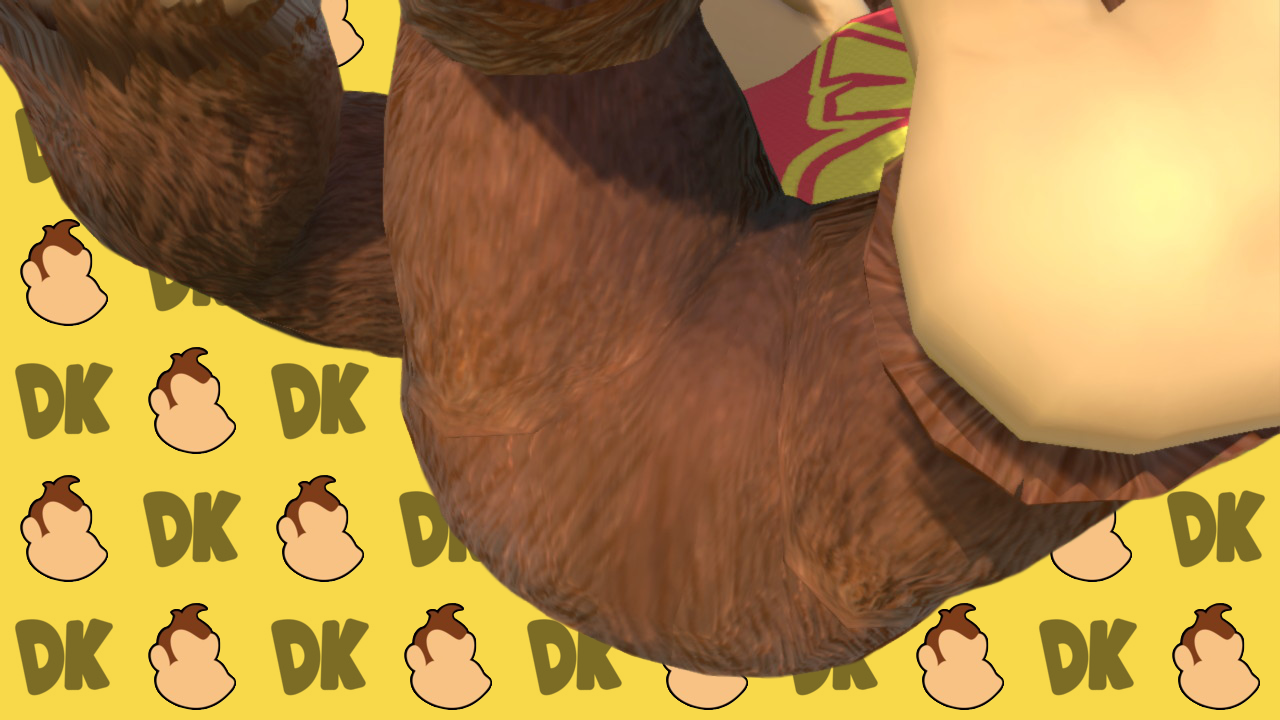 Donkey Kong butt 3 by JakeBing -- Fur Affinity [dot] net