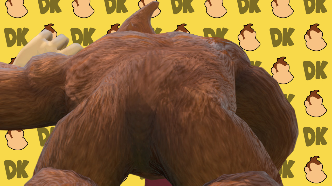 Donkey Kong butt 7 by JakeBing -- Fur Affinity [dot] net