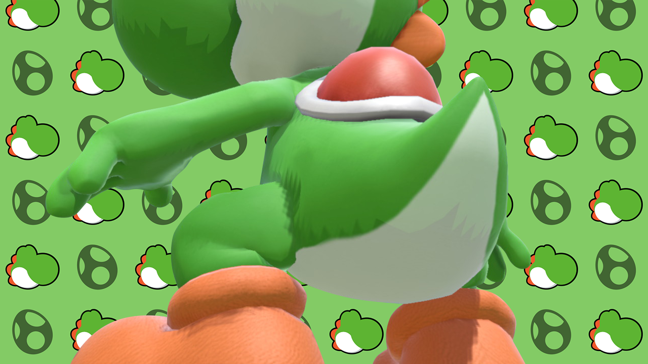 Sticker - Yoshi Egg Butt - Monster