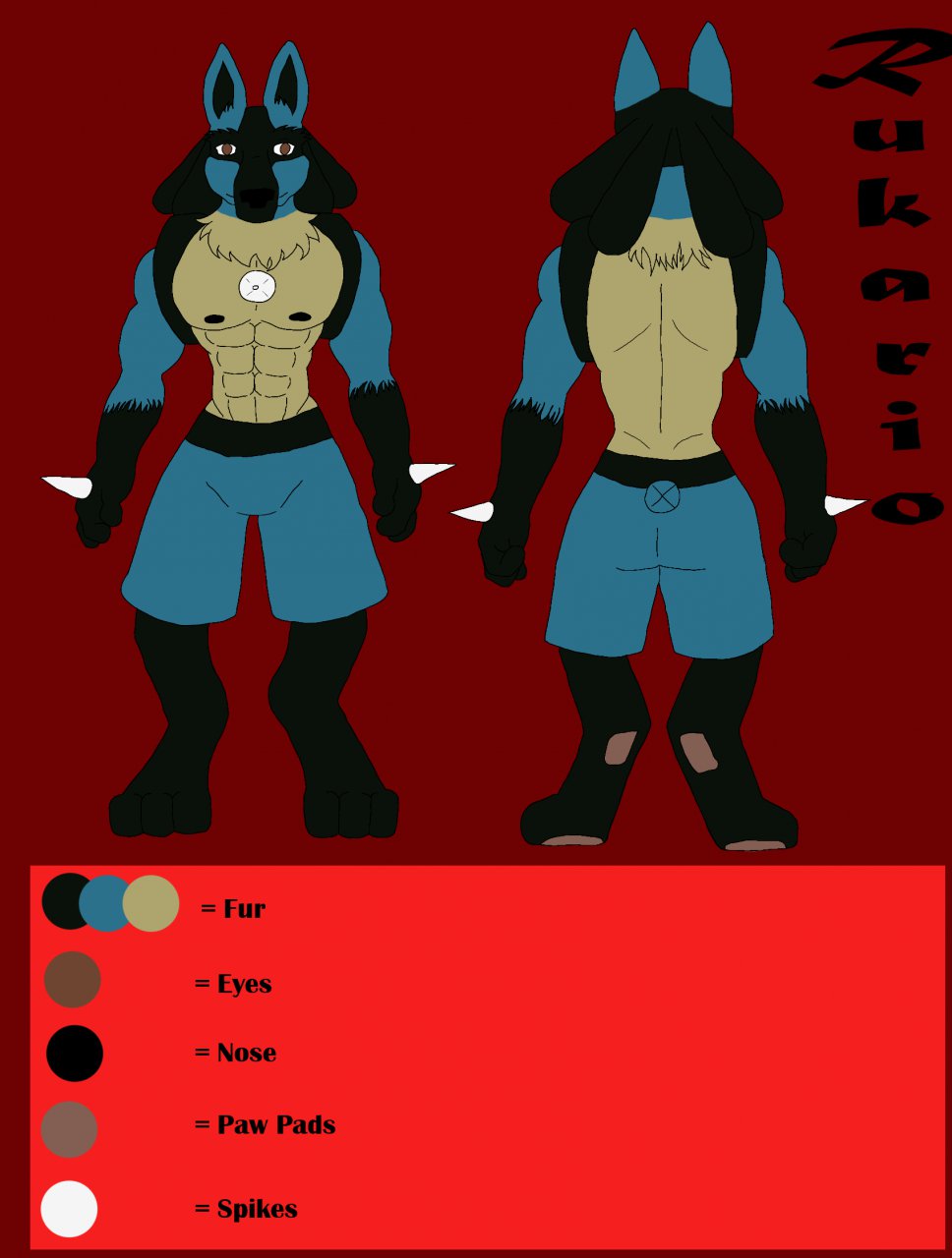 Commission Ref Sheet WIP: LordRukario 