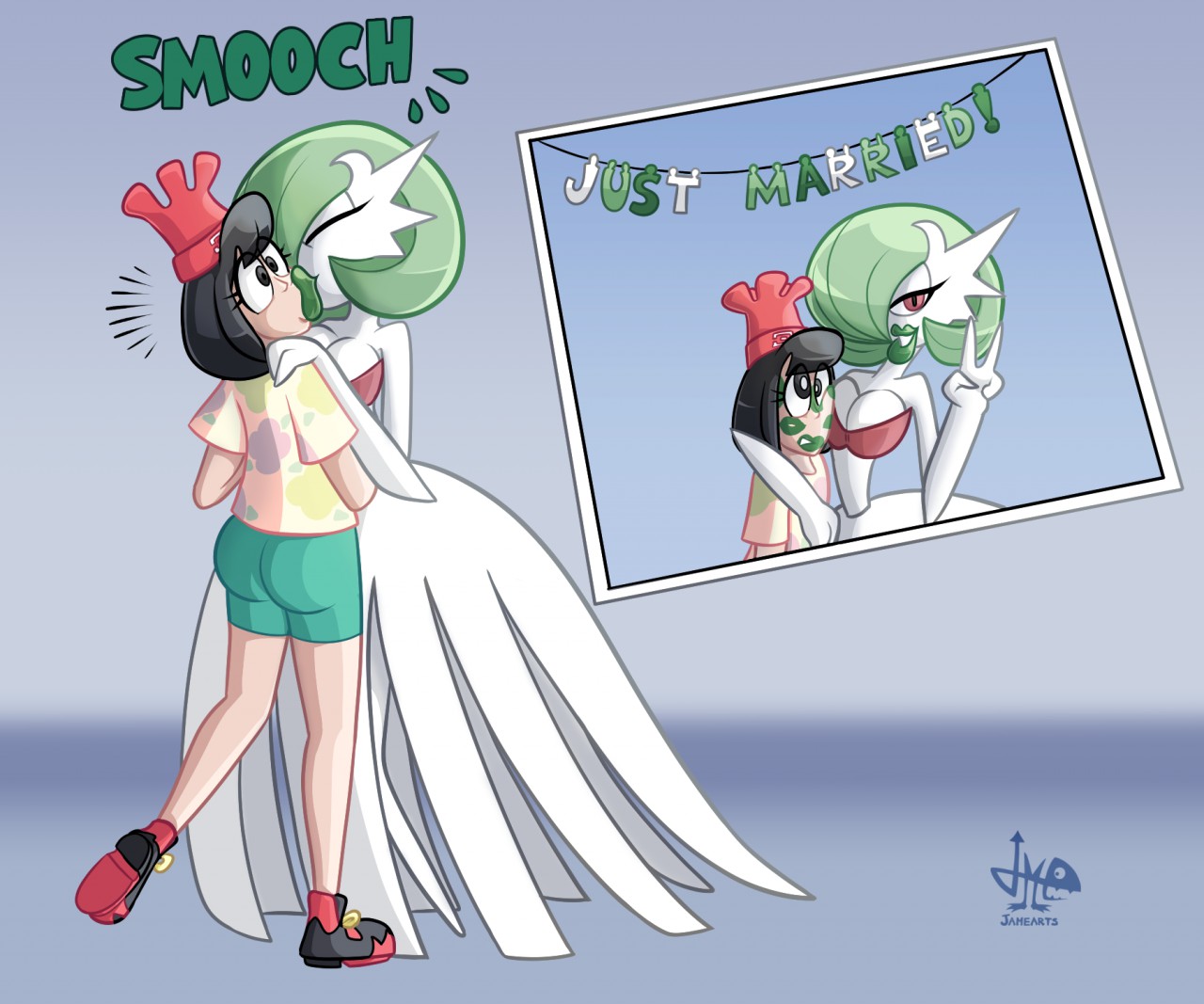 C Married to a gardevoir! 