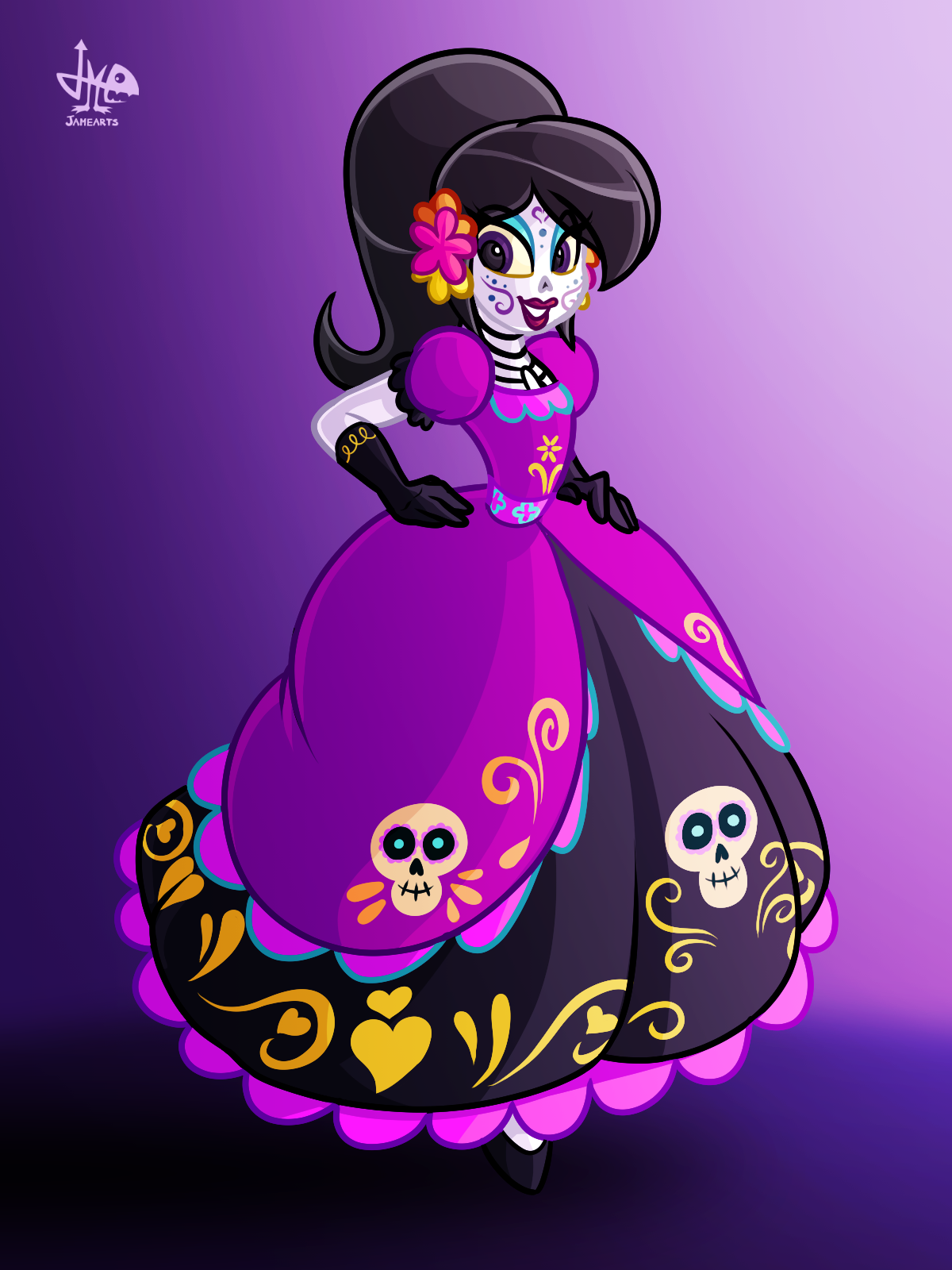 Catalina la Catrina by JAMEArts -- Fur Affinity [dot] net