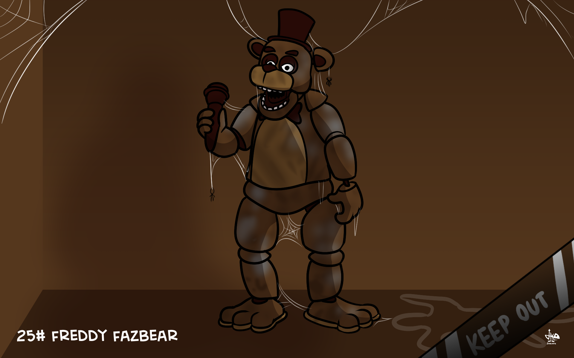 Project Box Twisted Freddy (Fanart #10) by OwmanderInFur -- Fur