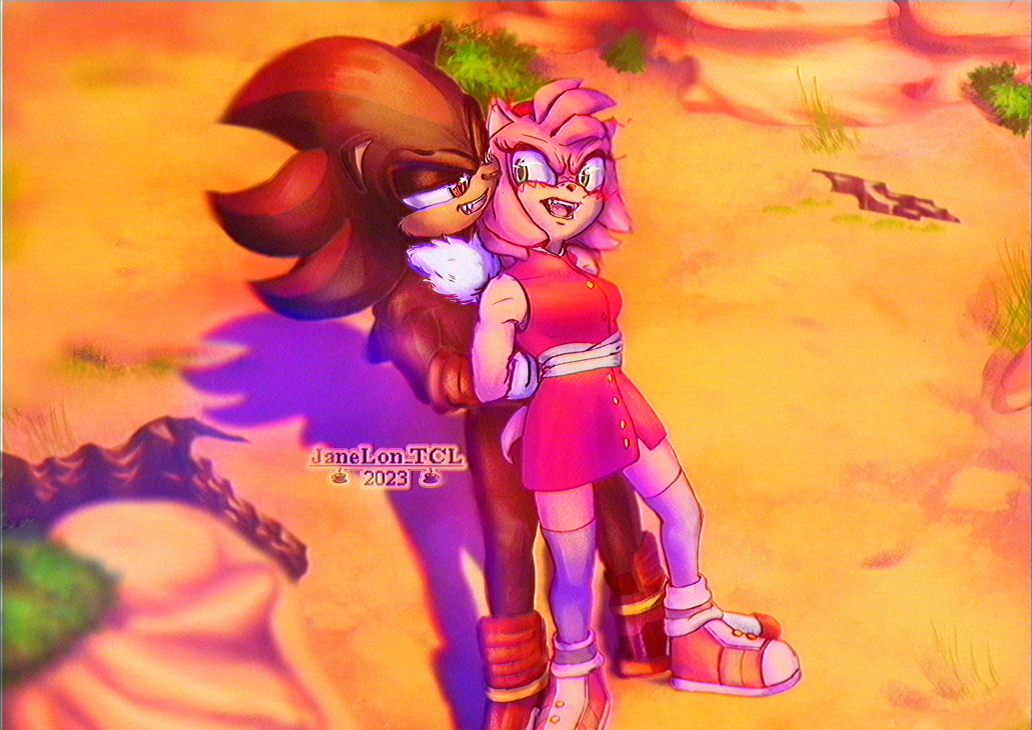 Sonic - Amy Rose — Weasyl