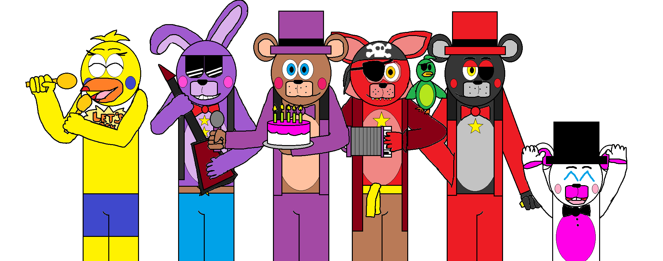 The Five Nights at Freddy's Legacy - 5th Year Anniversary (Artwork