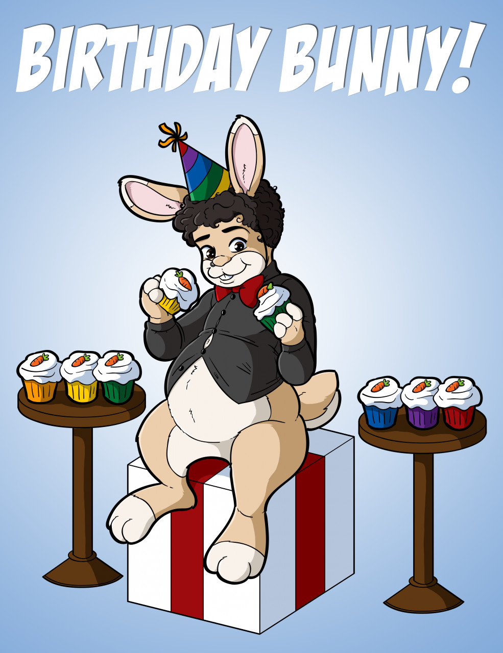 Funny Bunny Birthday 2022 by Jaymzeecat -- Fur Affinity [dot] net