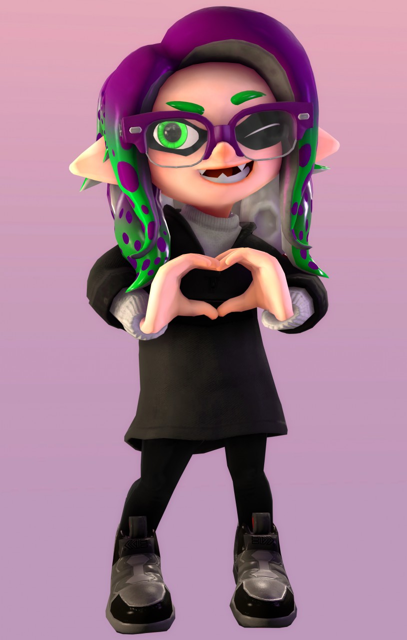 Splatoon OC: Levia the Leviathan 3D model by JDucky -- Fur Affinity [dot]  net