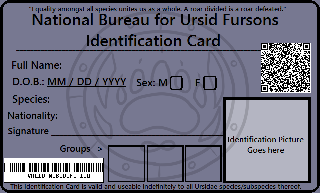 Furry Id Card