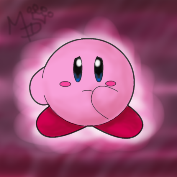 Sad Kirby by Jefex -- Fur Affinity [dot] net