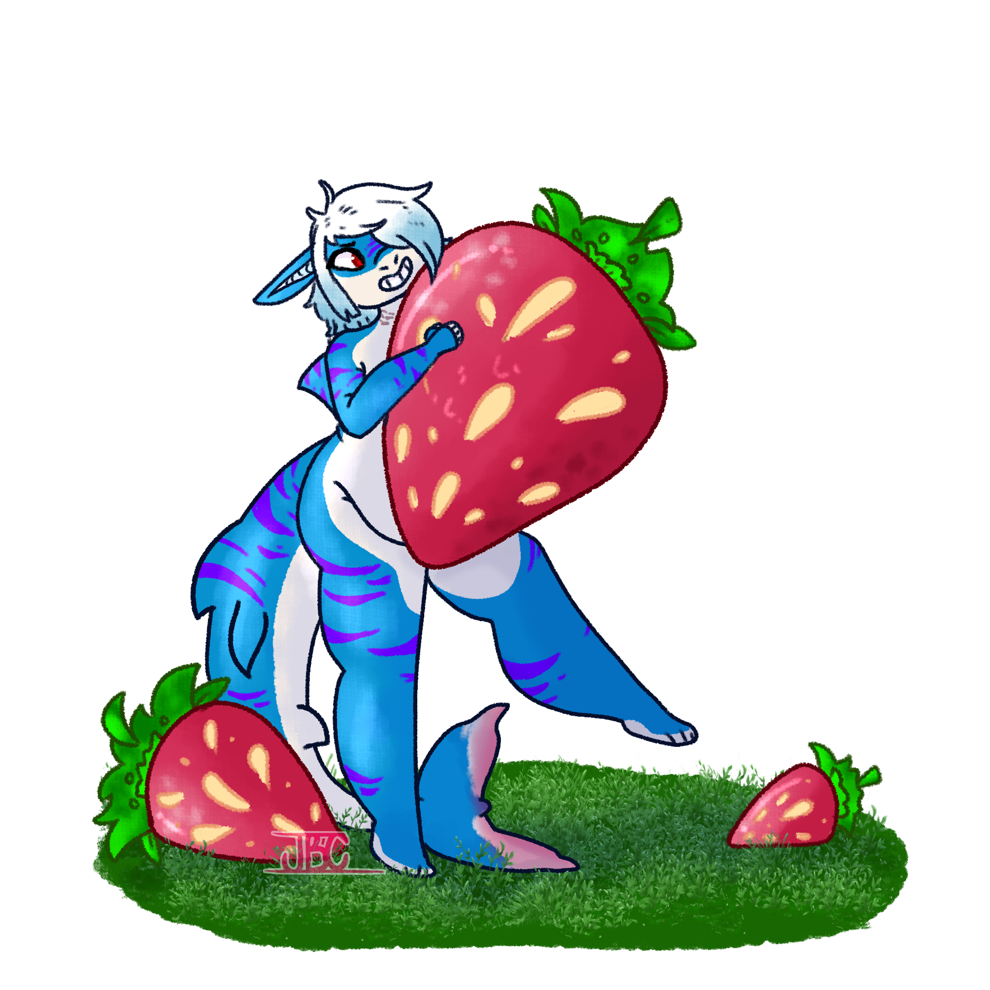 Strawberry nightmare sans by BlizzySnowolf -- Fur Affinity [dot] net