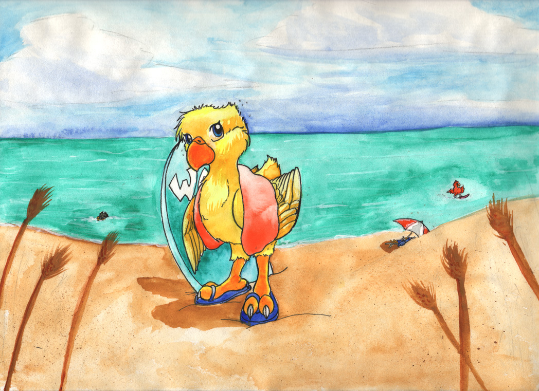 Surfin' Bird By JenKiwi -- Fur Affinity [Dot] Net