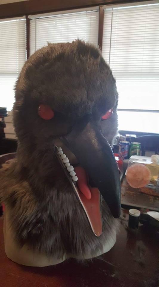 Velcrow finished head