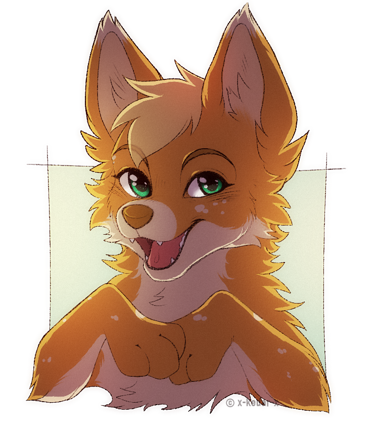 headshot by jerichodingo -- fur affinity [dot] net