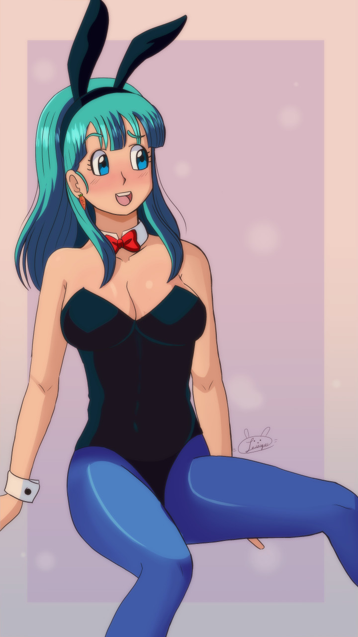 Bulma Bunny by jessiquedraws -- Fur Affinity [dot] net