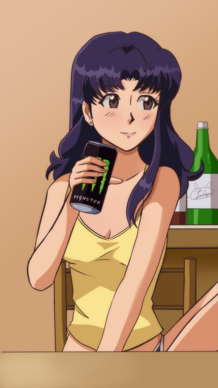 Misato Katsuragi by jessiquedraws -- Fur Affinity [dot] net