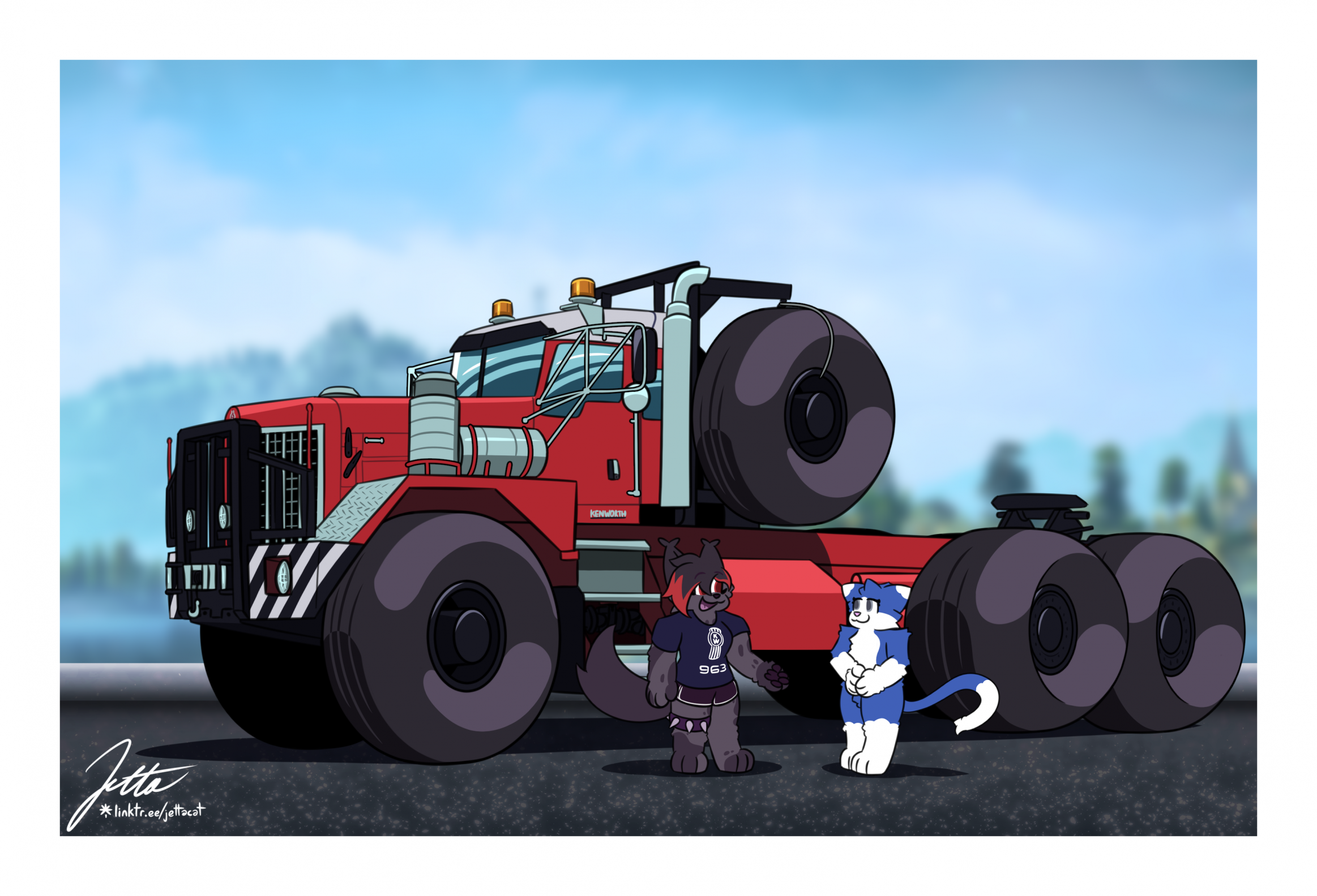 Kenworth 963 by jettacar -- Fur Affinity [dot] net