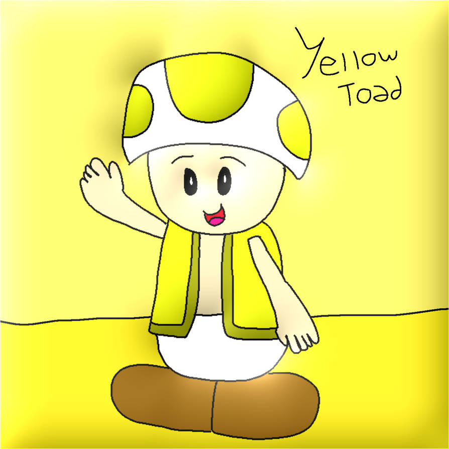 mario yellow toad