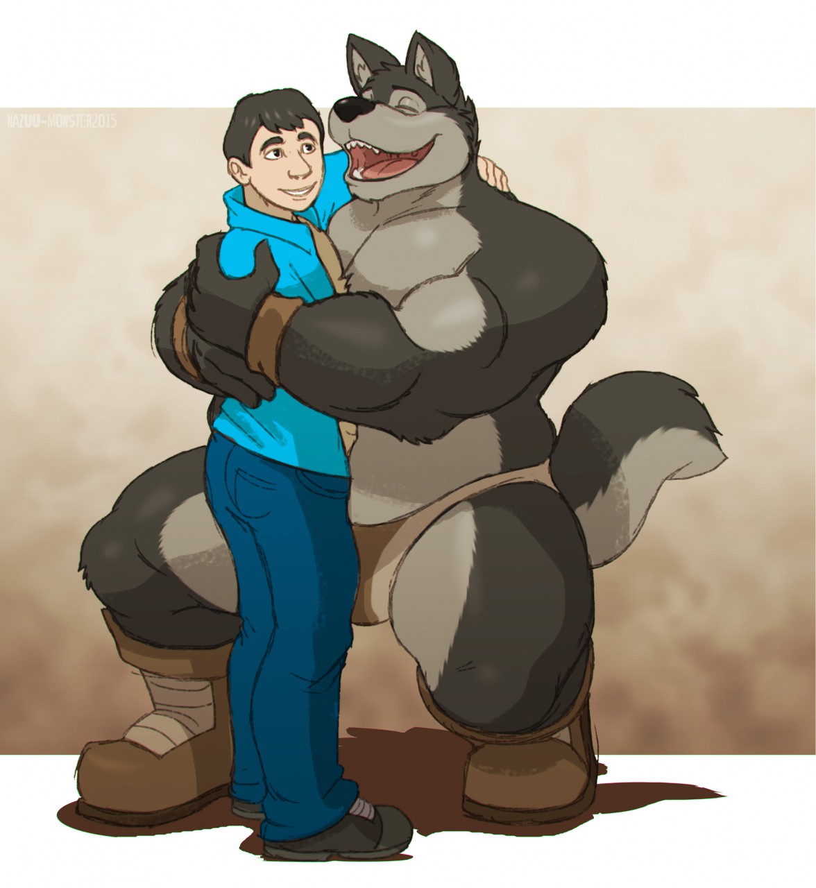 Boyfwen and me, putting u undew awwest! D:< by Ihza -- Fur Affinity [dot]  net