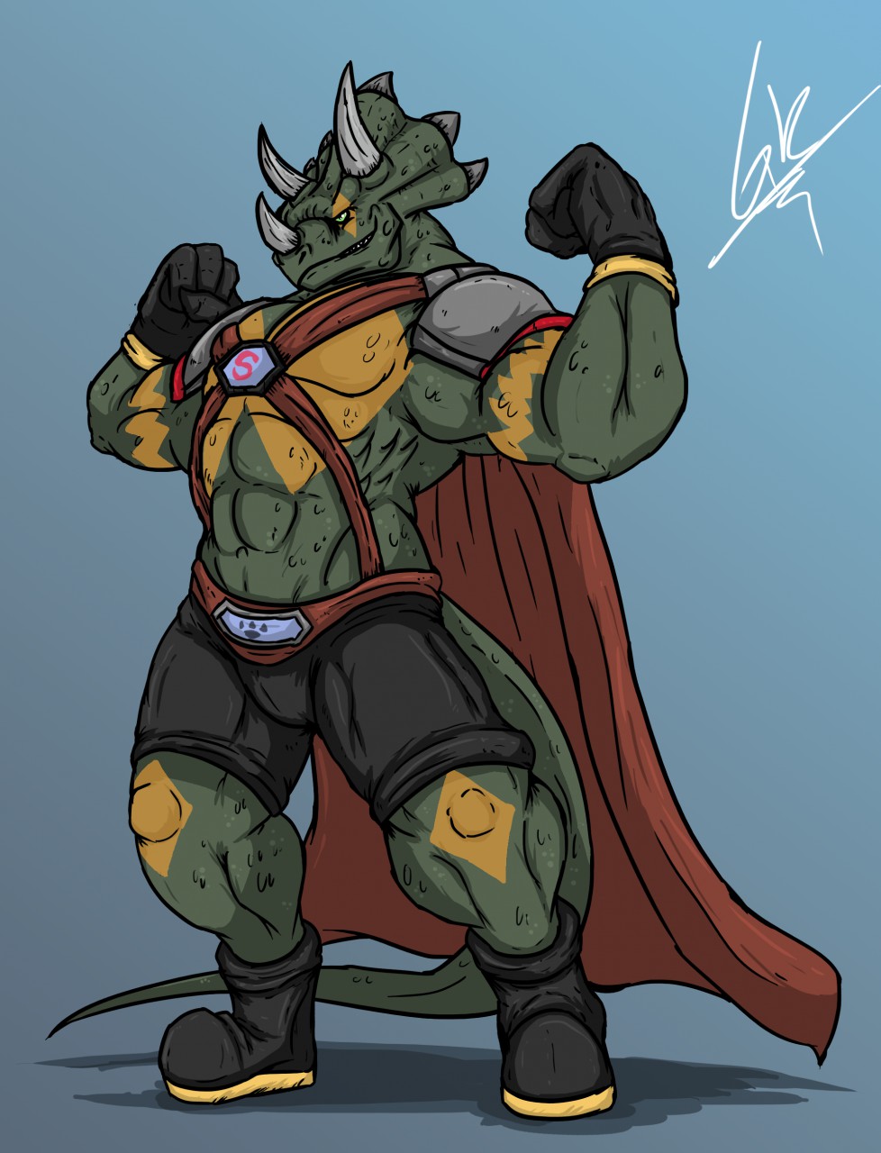 SuperSaurus: commission by grilder123 by jim55 -- Fur Affinity