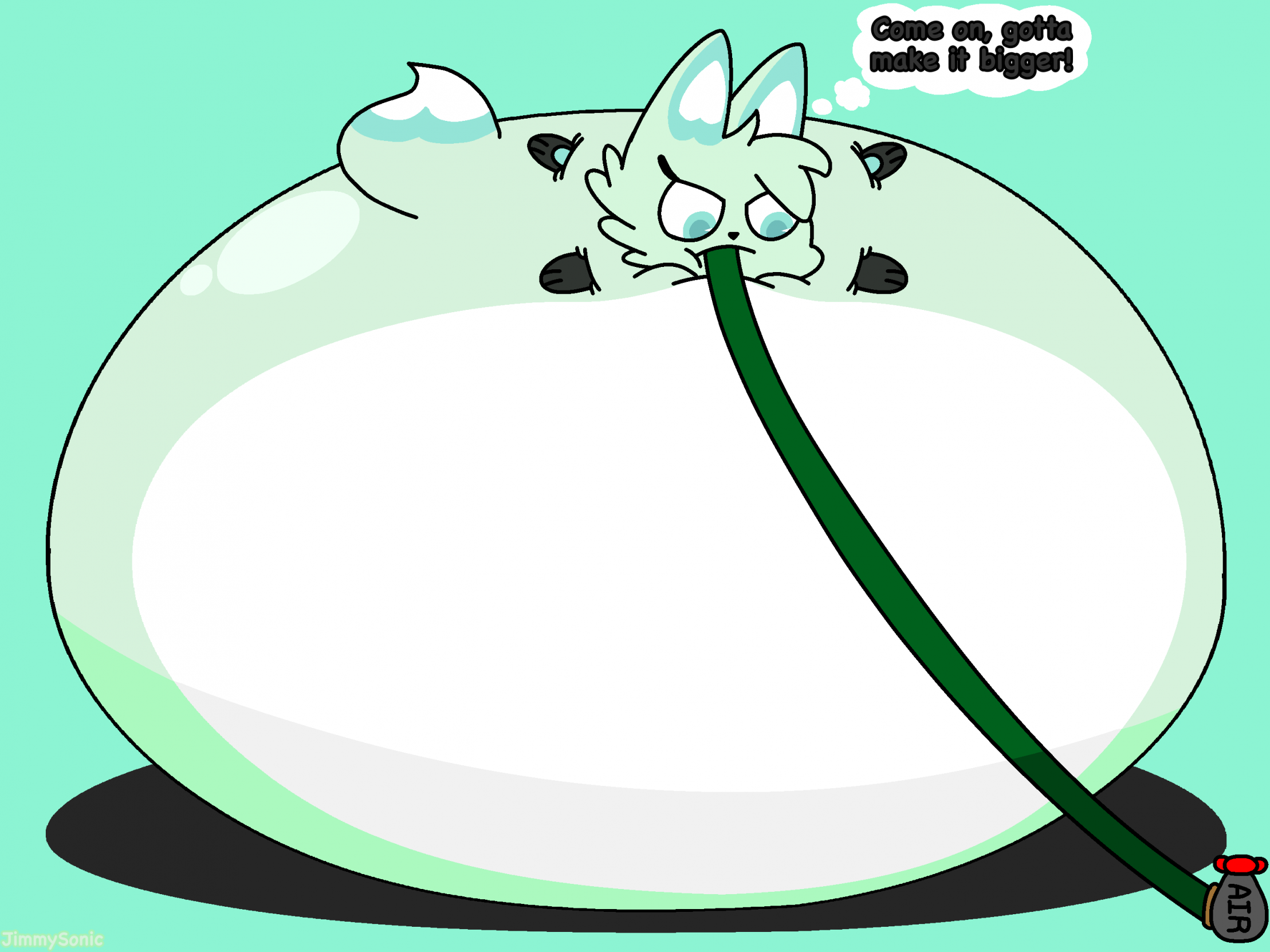 Belly inflation  Slushi Belly Inflation Redraw by JimmySonic -- Fur Affinity [dot] net