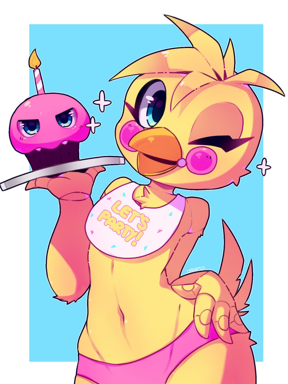 FNAF | Toy Chica + speedpaint by Jinxit-Studios -- Fur Affinity [dot] net