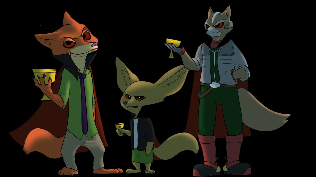 Nick Wilde, Finnick, Fox McCloud ~REQUEST~ by JizzThunder -- Fur Affinity  [dot] net