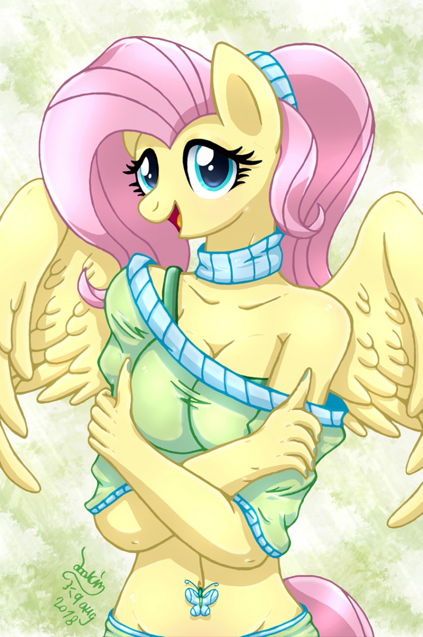 MLP FIM - Sexy Anthro Model Fluttershy Swether. 