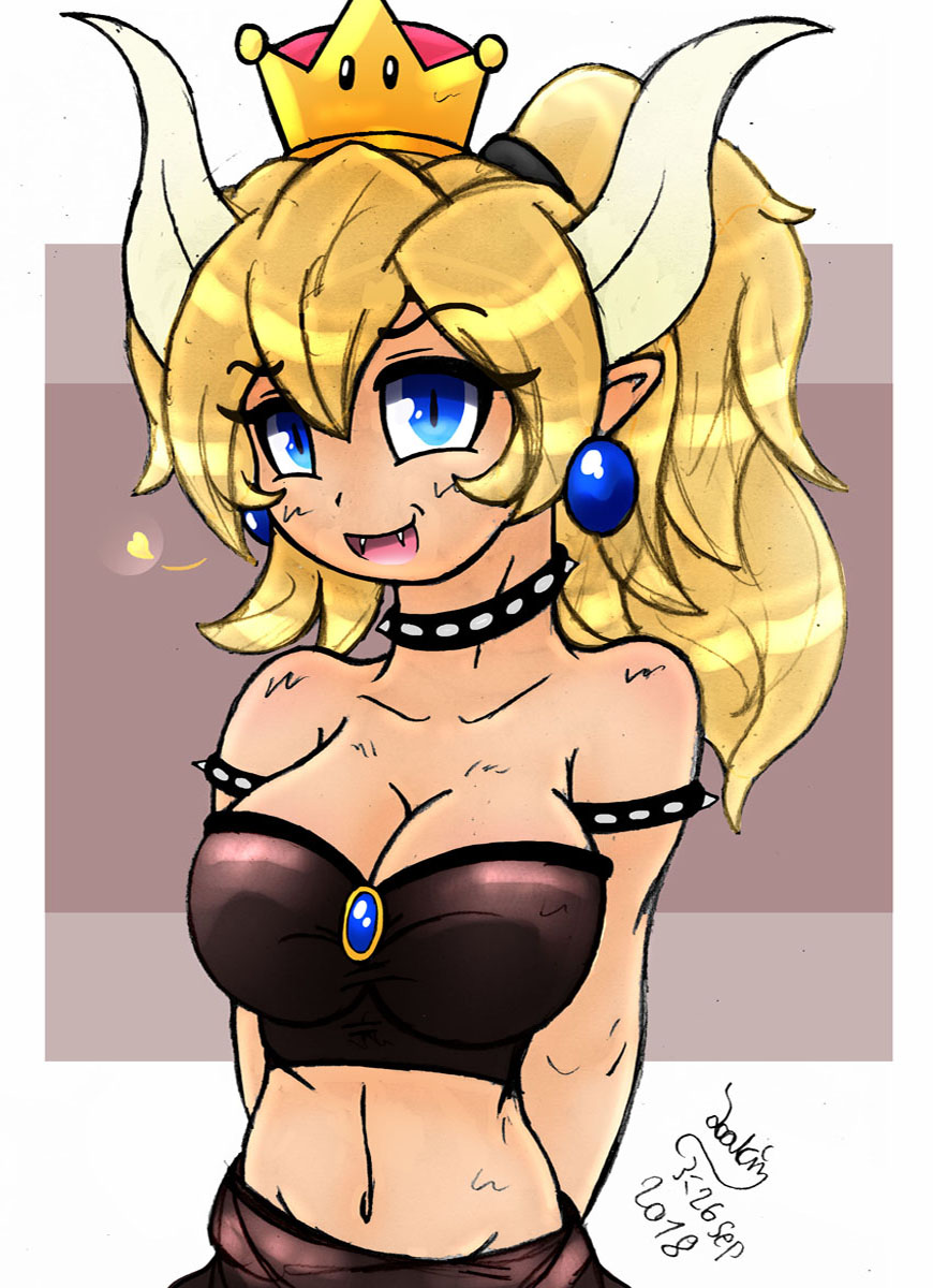 Bowsette by Joakaha Fur Affinity dot net