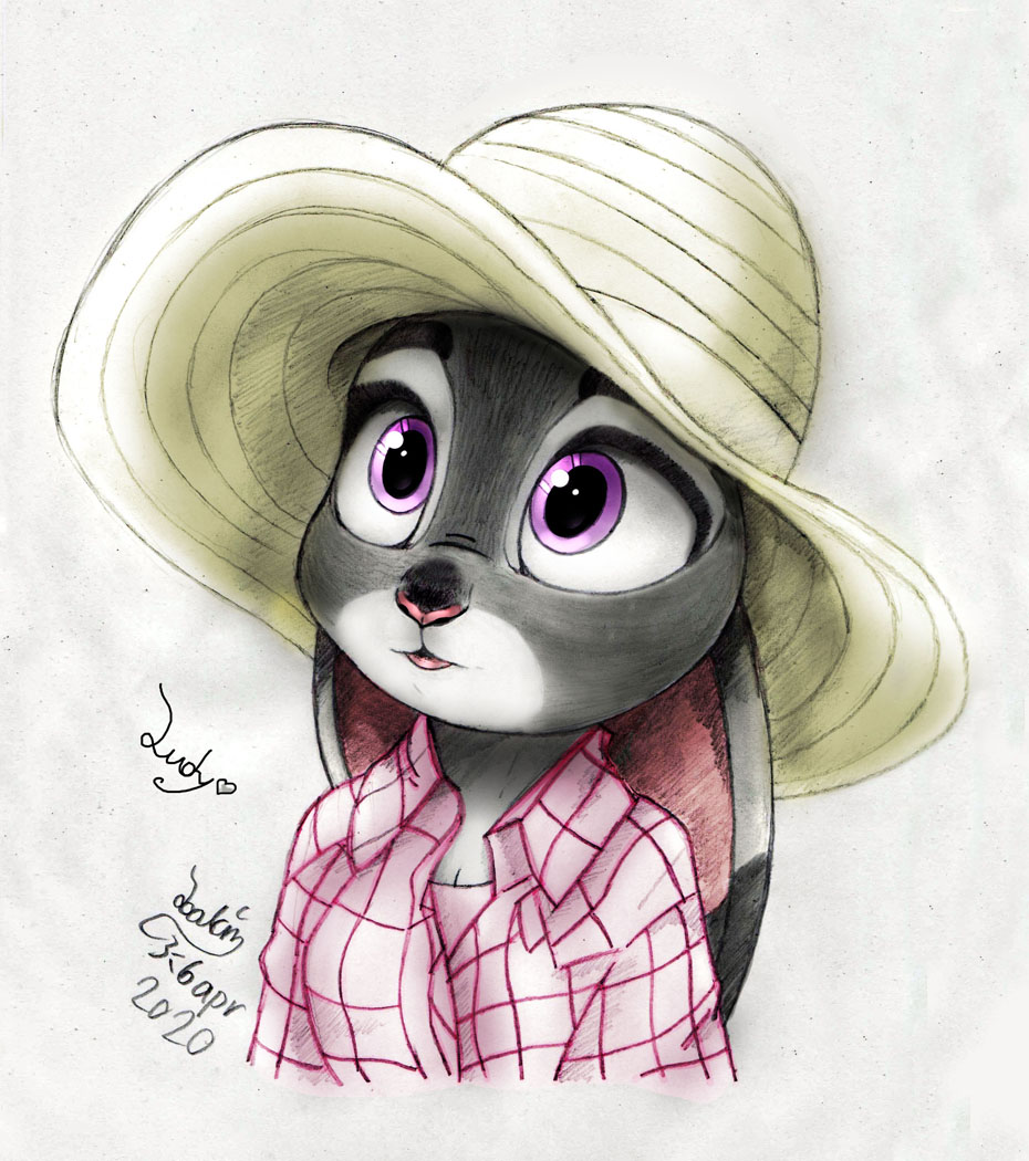 Zootopia - Judy Hopps 5 Color by Joakaha -- Fur Affinity [dot] net