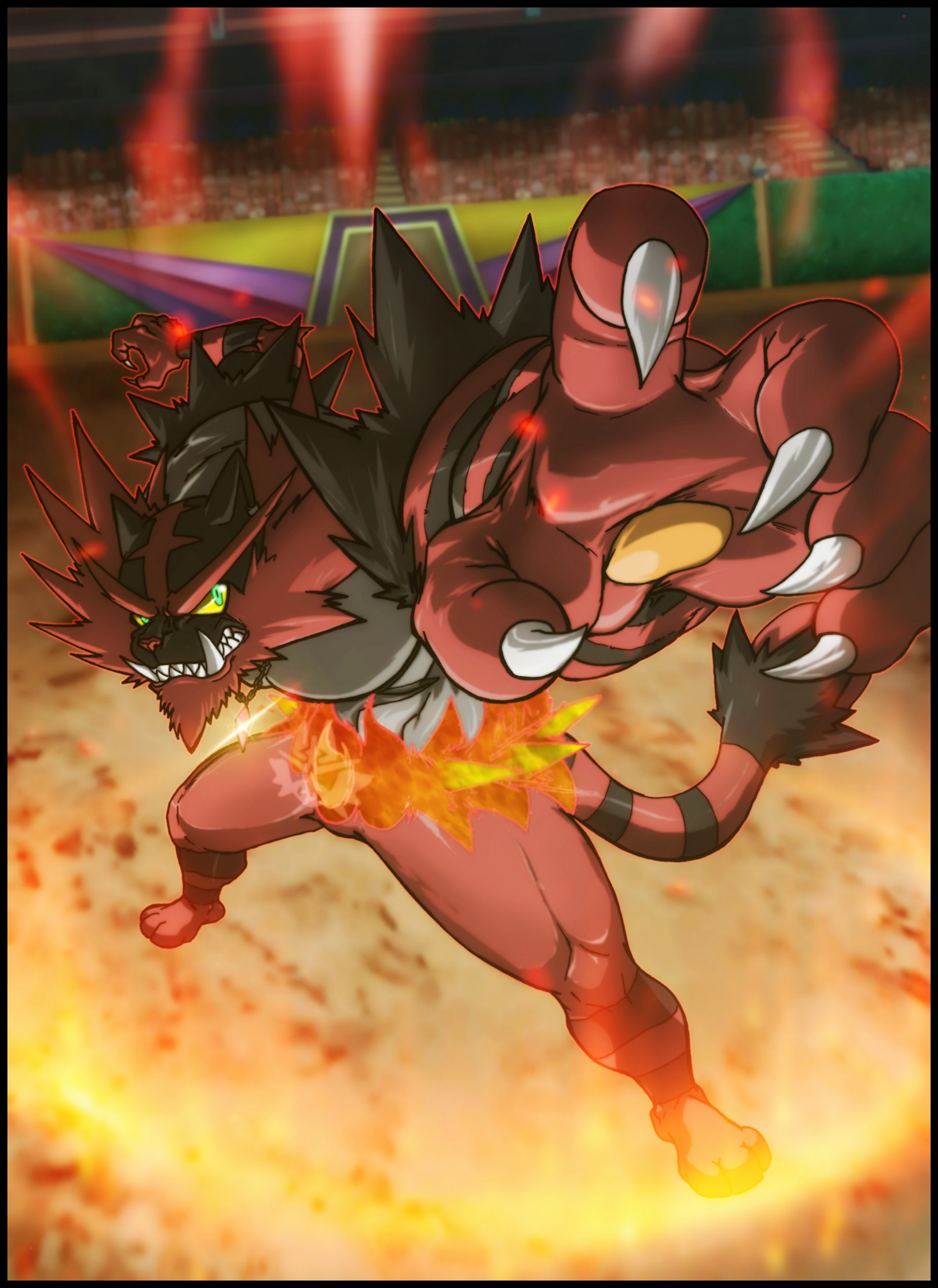 Download Professor Kukuis Incineroar 4K HD Wallpaper  GetWallsio