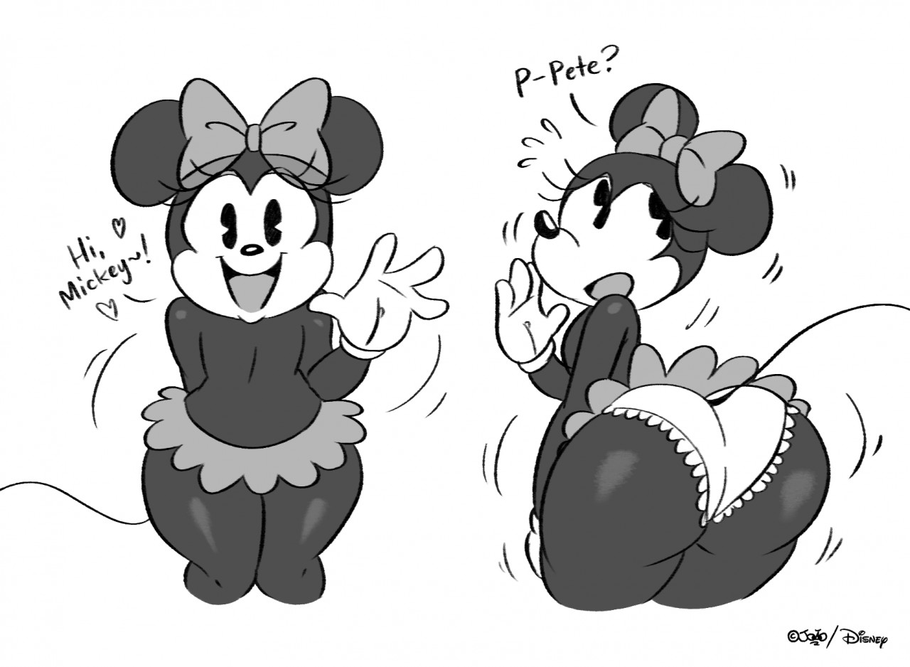 furaffinity.net Thicc Minnie Mouse by joaoppereira -- Fur Affinity dot net.