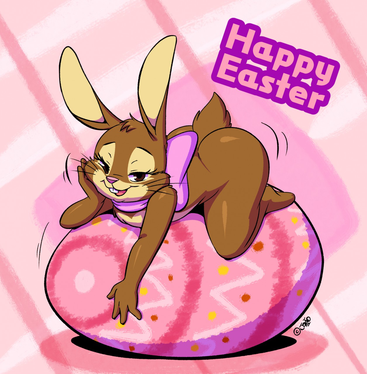 Sexy happy easter gif