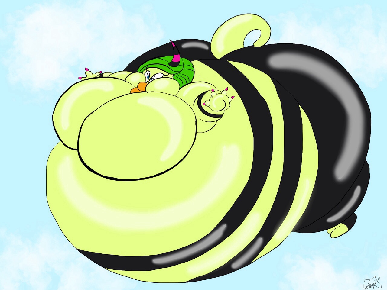 Zeena balloon by Joe-Anthro -- Fur Affinity [dot] net