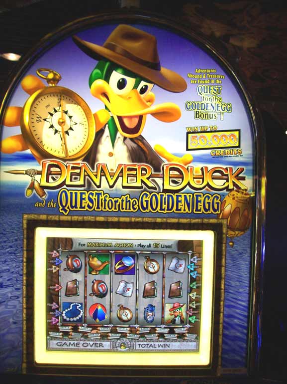 denver duck slot machine for sale