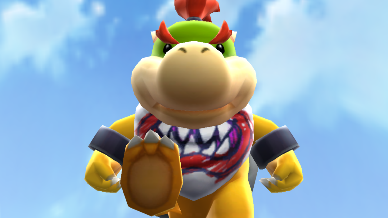 Bowser Jr's Koopa Foot Stomp (POV version). 