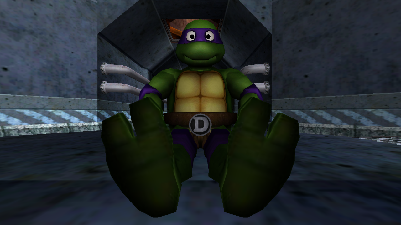 TMNT : DONATELLO : TEST FOOTAGE 