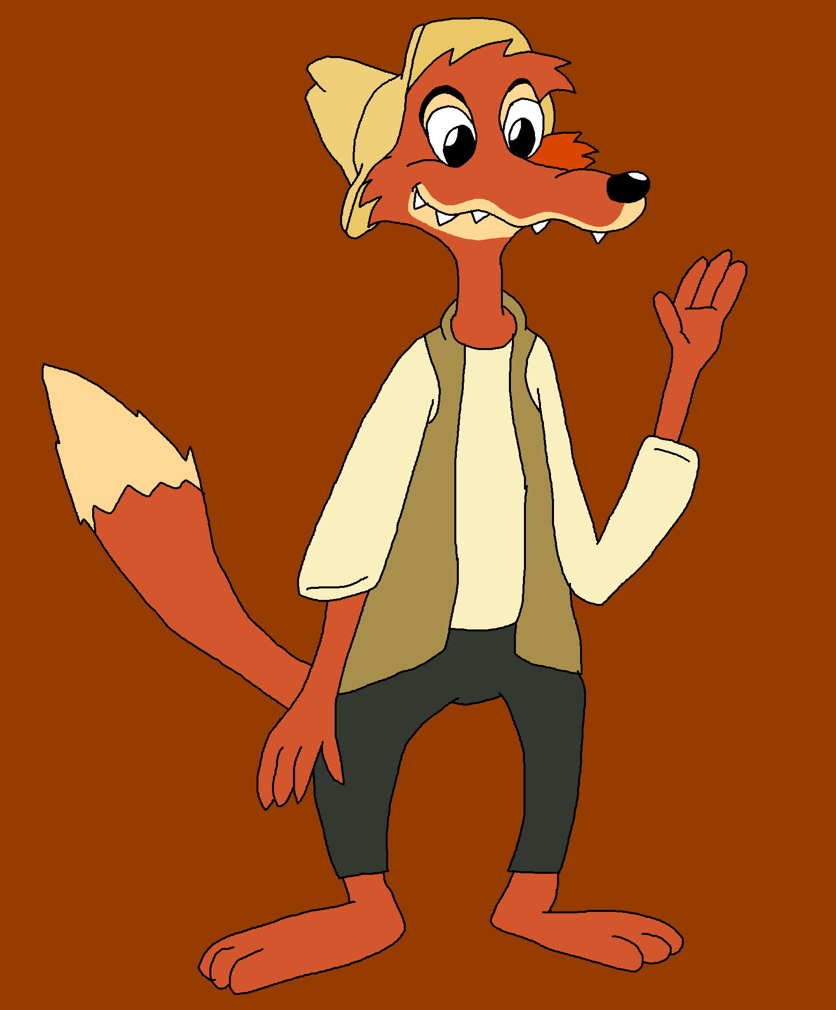 Brer Fox My Ms Paint Version By Johnhall Fur Affinity Dot Net