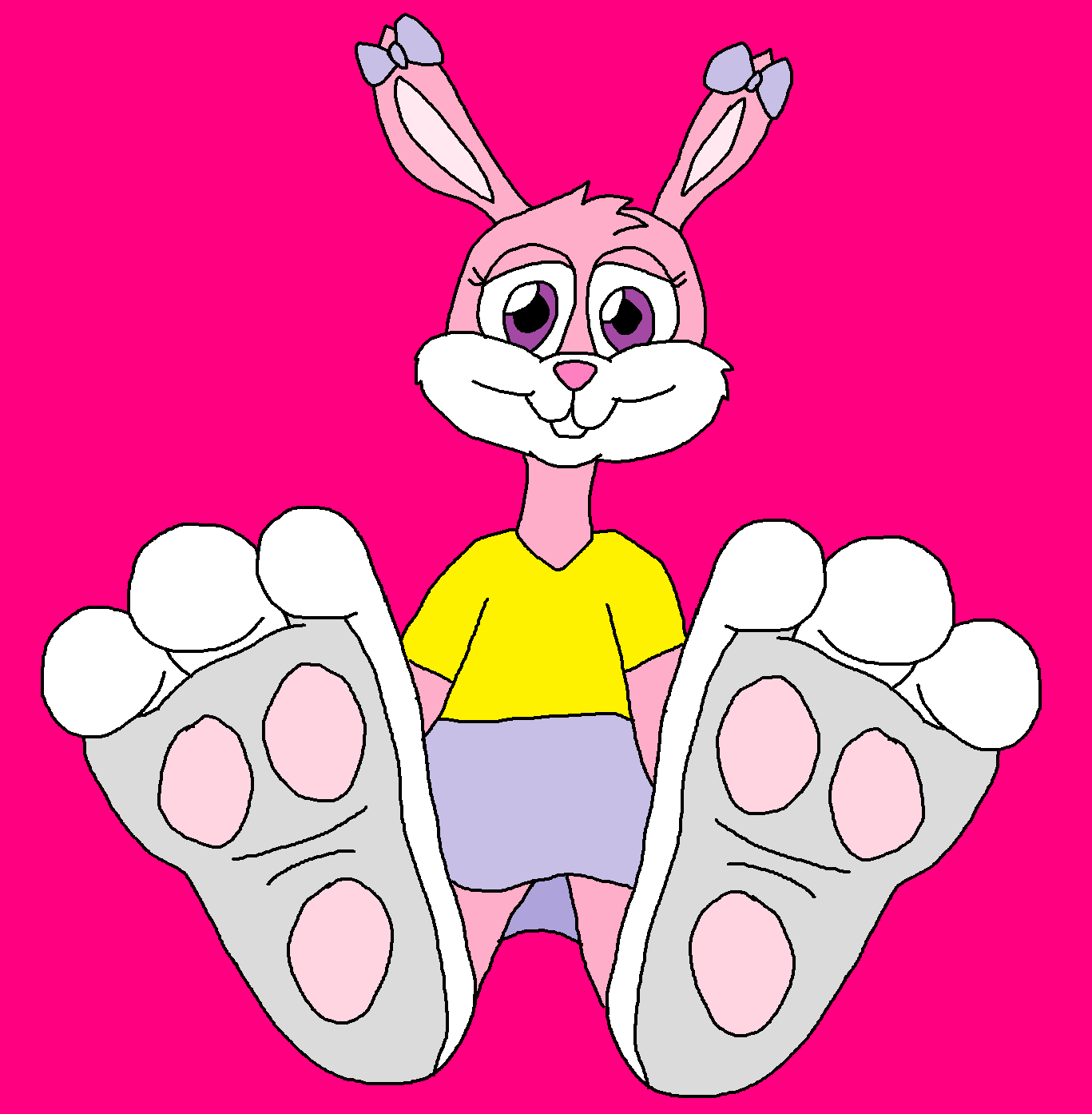 Babs bunny feet