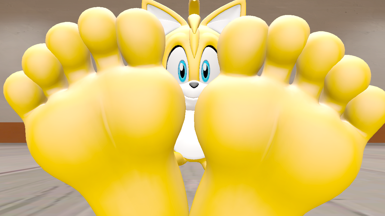 Tails' Feet in Your Face. 