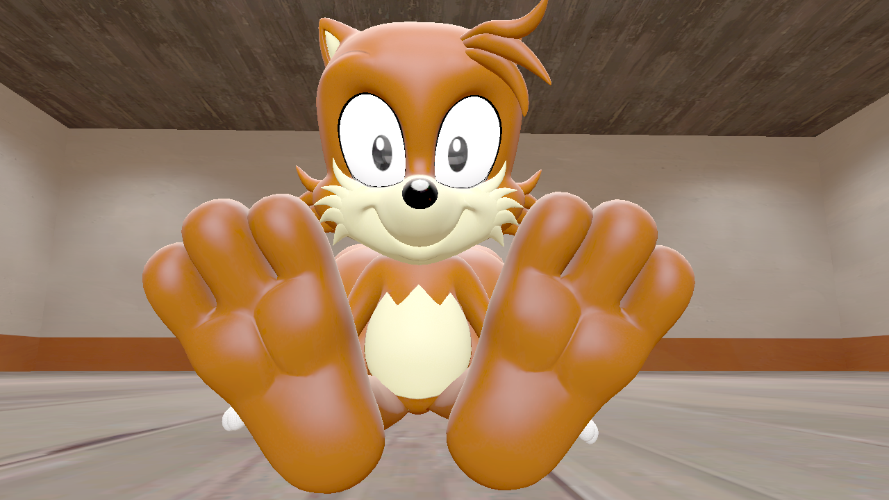 Tails feet tease aofsth in sfm version by johnhall fur affinity