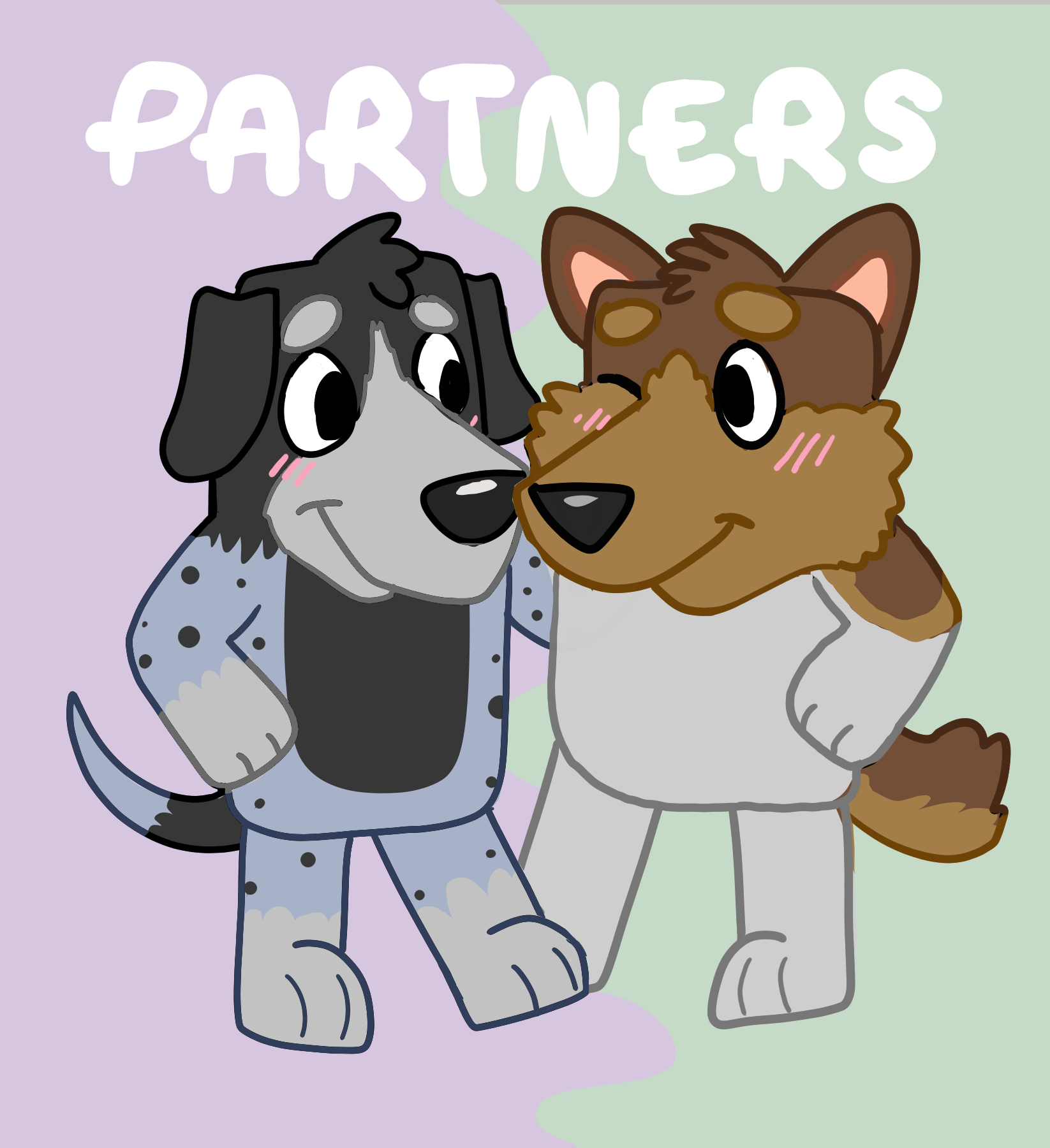 This episode of Bluey is called: Partners! by JonTheCaptive -- Fur Affinity  [dot] net