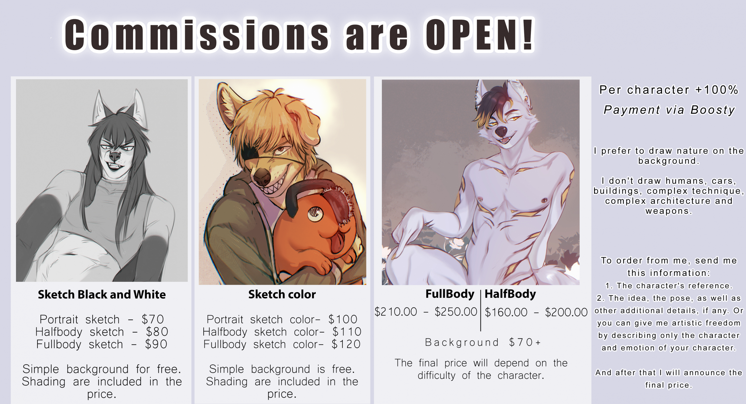 Commissions are OPEN! by JoonKorner -- Fur Affinity [dot] net