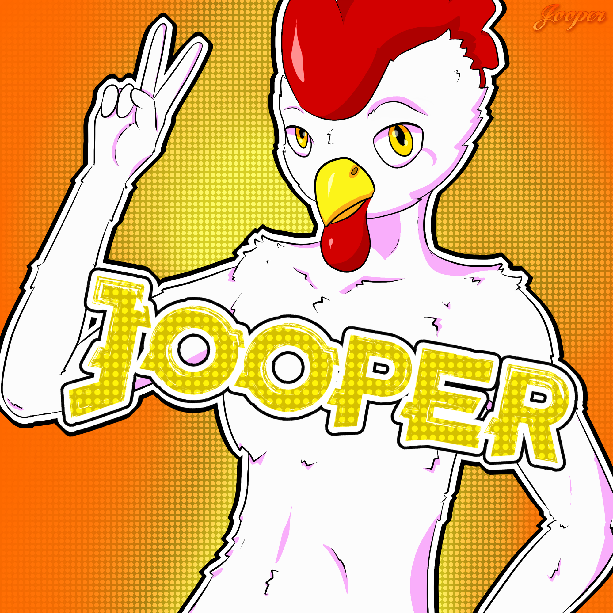 Comic Chicken by Jooper~ -- Fur Affinity [dot] net