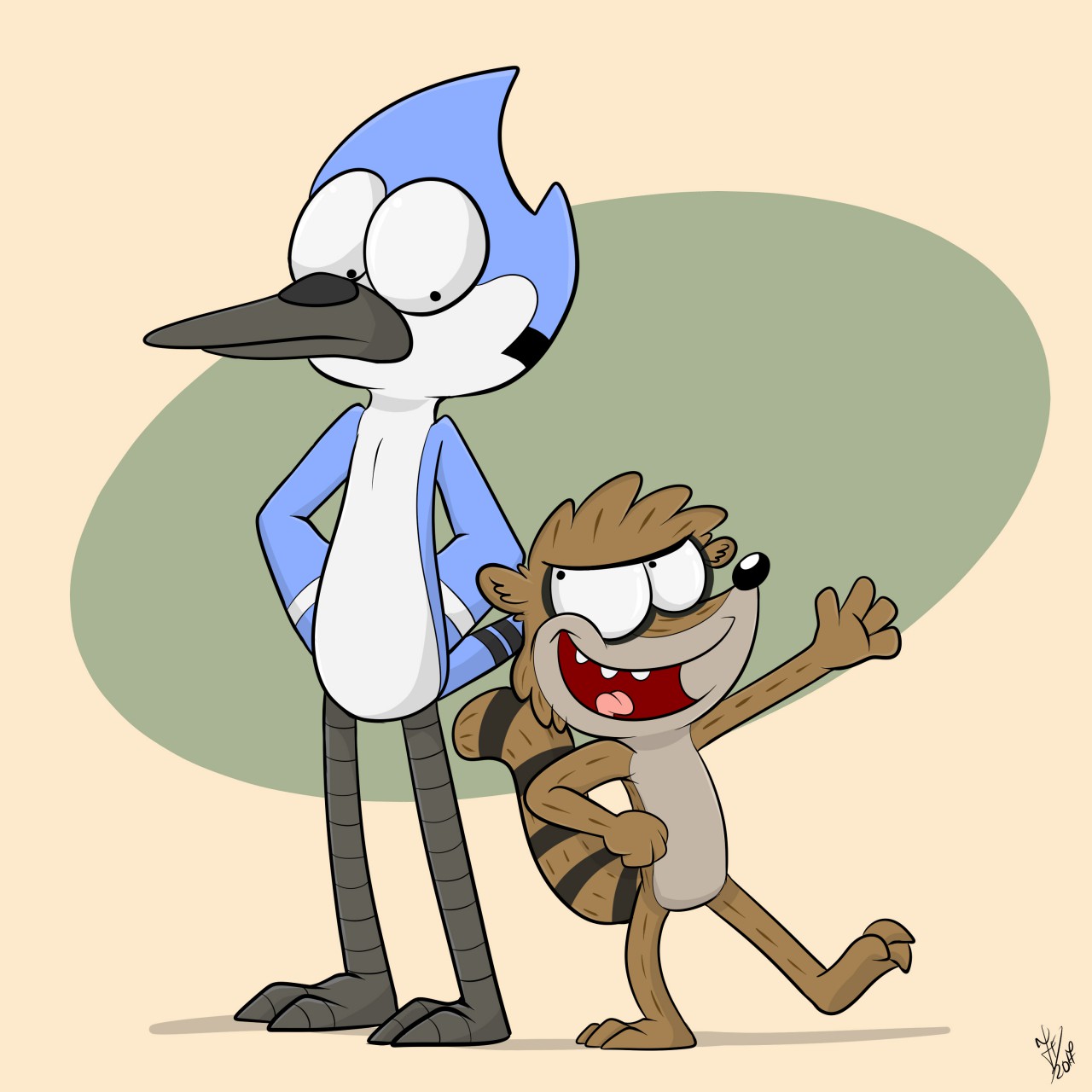 Mordecai x reader