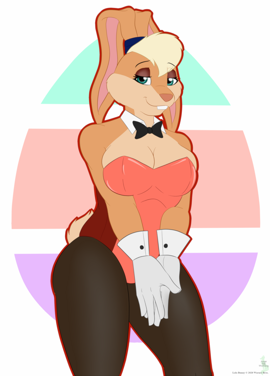 2nd Place Easter Bunny - Playmate Lola by Jorge-the-Wolfdog -- Fur Affinity  [dot] net