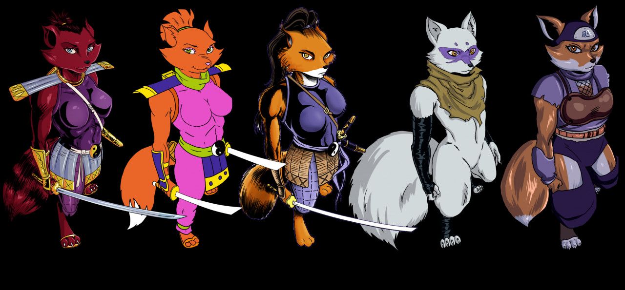 TMNT girls by joshdancato -- Fur Affinity [dot] net