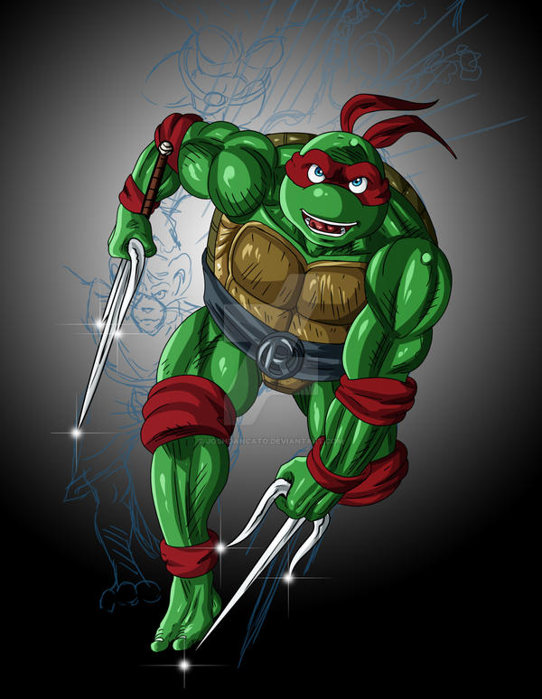 GSXM1-2TMNT-Homage-Raffaello by joshdancato -- Fur Affinity [dot] net