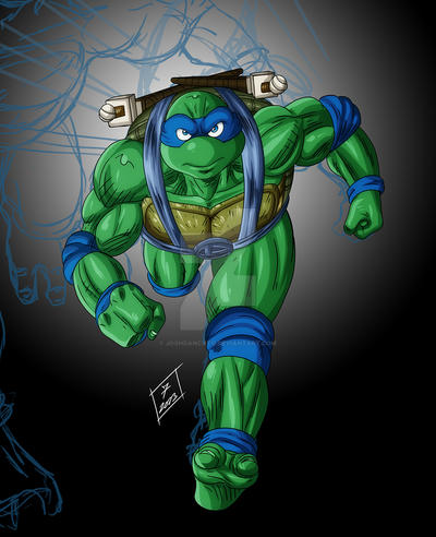 GSXM1-2TMNT-Homage-Leonardo by joshdancato -- Fur Affinity [dot] net